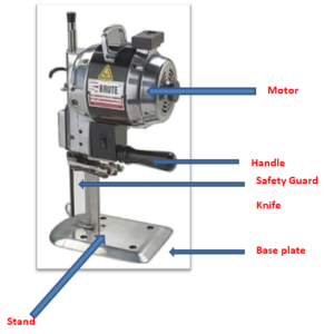 Fabric cutting machines used in garment/Apparel industry. Straight ...